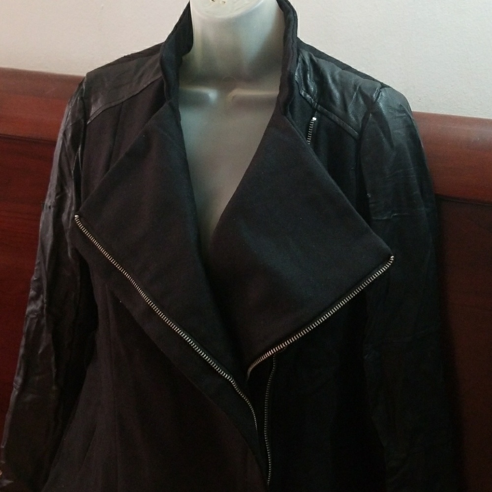 faux leather jacket - Picture 4 of 7